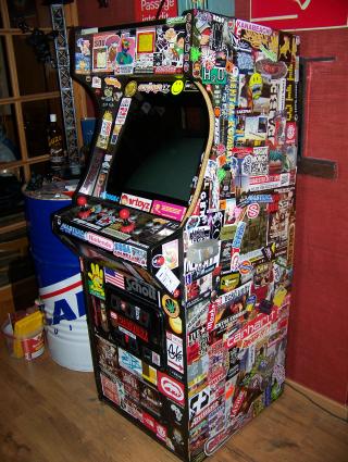 borne arcade a restaurer